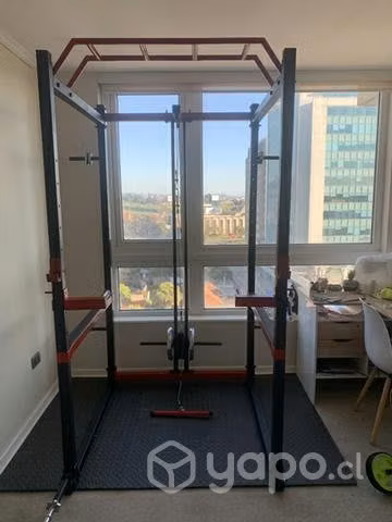 Power rack jaula