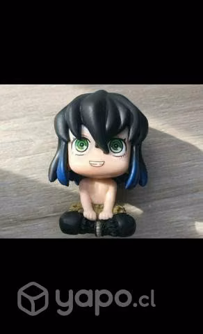Figuras Kimetsu y Jujutsu Kaisen