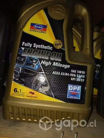 Aceite 5w30 marca DANA alemán para dpf bidon 6 lt