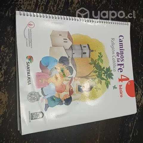 Libro Religión Caminos de la Fe 4 básico