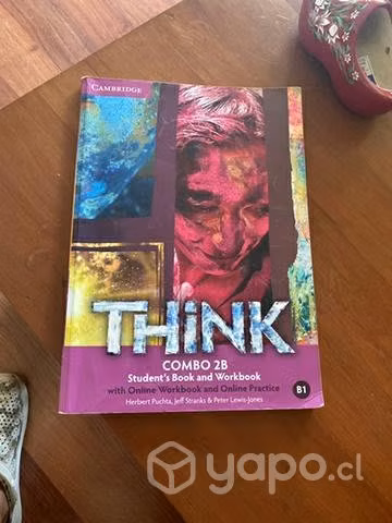 Think COMBO 2B (libro inglés ) usado buen estado