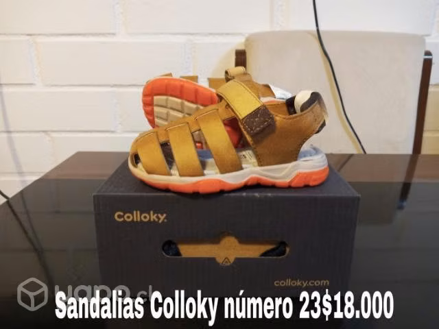 Sandalias Colloky número 23 originales