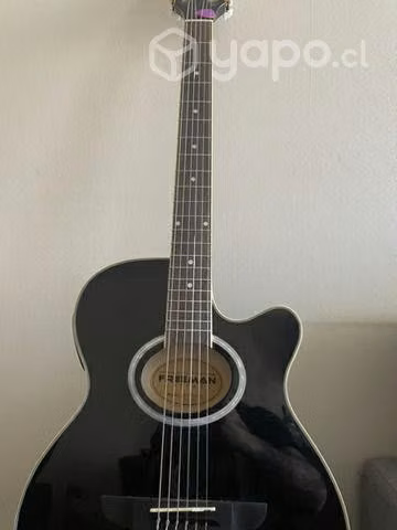 Guitarra Freeman y ampli Fender
