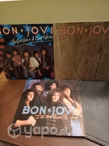 Vinilos single BON JOVI