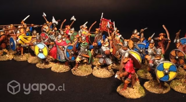 Maqueta De Infantería Vikinga. 1:72