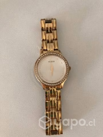 Reloj Guess Analogo Mujer (color Palo Rosa) Con Br