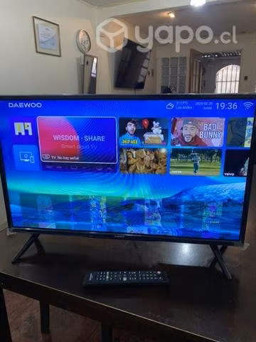 Smartv Daewoo poco uso, impecable