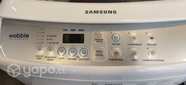 lavadora Samsung modelo Wobble 8 kilos