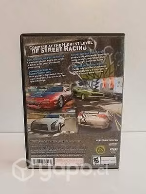 Need for Speed ProStreet Sony PlayStation PS2 EA