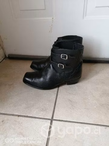 Botas de cuero huaso