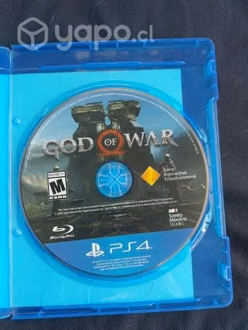 God of war ps4 caja alternativa