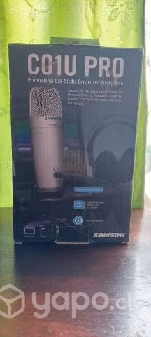 Samson c01u pro microfono condensador usb
