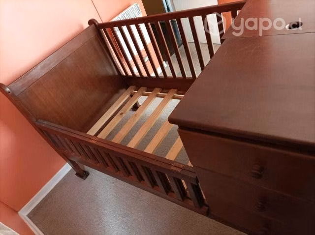 Cama cuna mas repisa