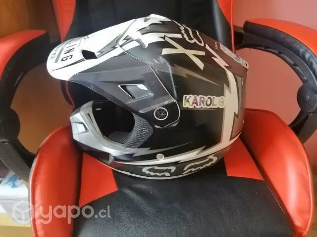 Casco de moto Fox talla s poco uso