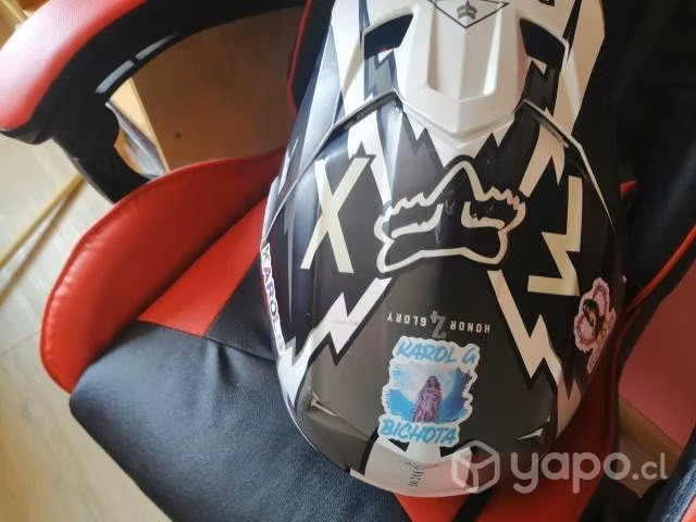 Casco de moto Fox talla s poco uso