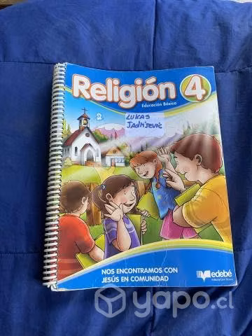 Libro de religión 4 educación básica Edebé