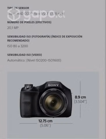 Camara Sony DSC-H300