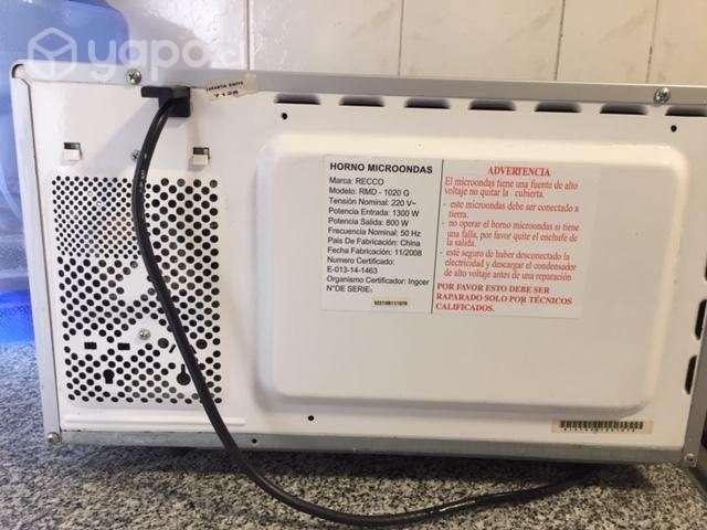 Mesa de Vidrio TV rack + MicroOnda - Imagen 3