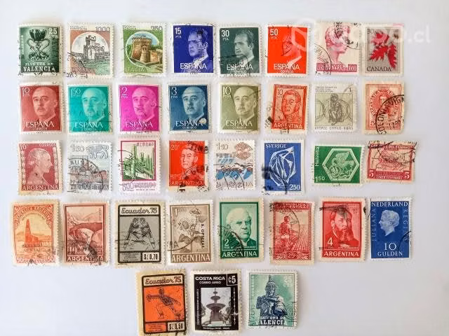 Lote 45.- 110 estampillas países extranjeros, usad - Imagen 2