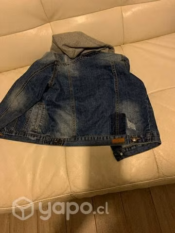 Chaqueta mesclilla niño talla 8
