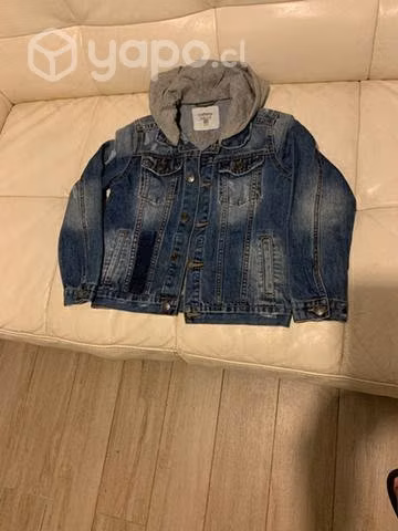 Chaqueta mesclilla niño talla 8