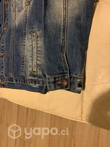 Chaqueta mesclilla niño talla 8