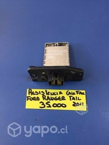 Resistencia calefaccion Ford Ranger Tailandesa 2.5
