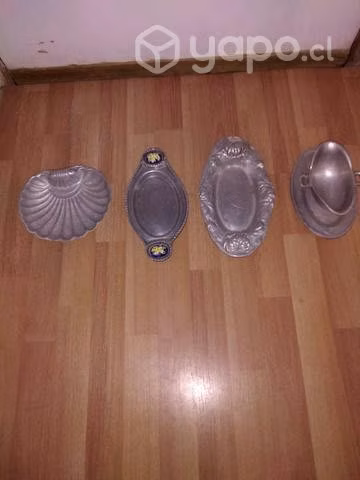 Articulos de peltre son cuatro