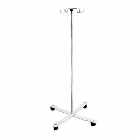 Porta Suero Portátil 4 Ganchos