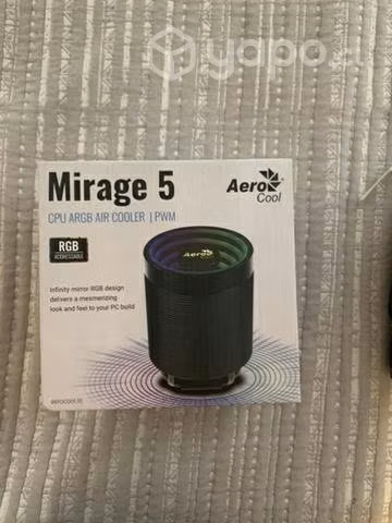 Aerocool Disipador Procesador Mirage 5 Rgb Negro