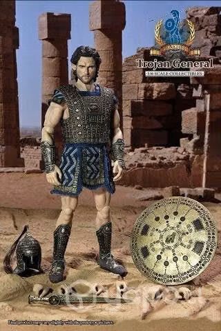 Figura Héctor escala 1/6 película Troya pangea toy
