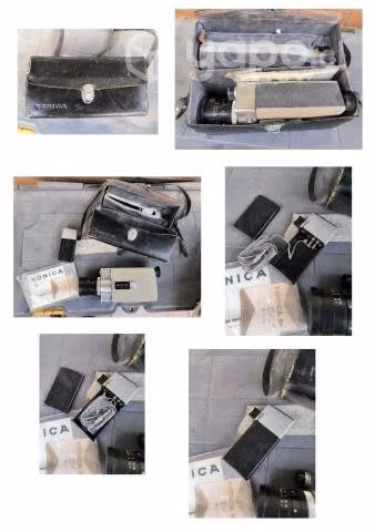 Camara Filmadora Konica 8E de colección