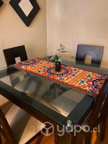 Mesa comedor 4 sillas