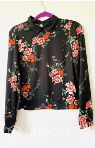 Blusa floreada
