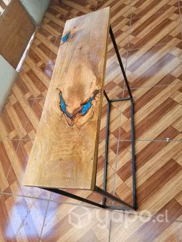 Arrimo raulí y resina epóxica