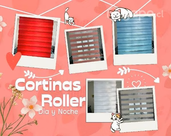 cortinas roller día y noche al mejor precio