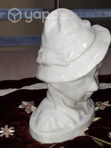 Busto de Pedro cerámica Lota