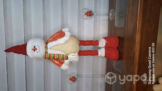 Muñecos patas largas navideños