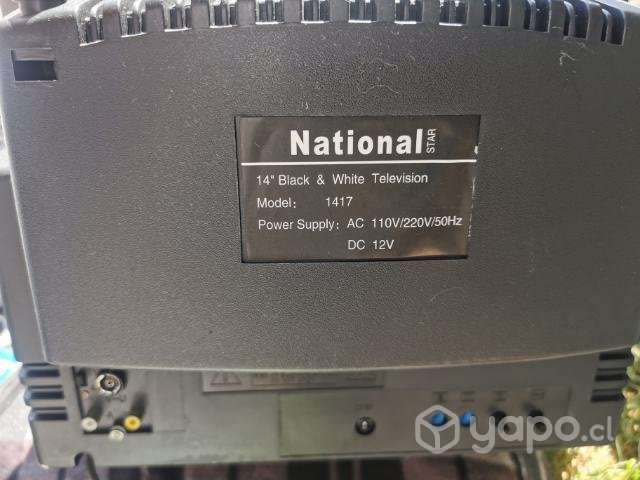 Televisor National blanco y negro - Imagen 3