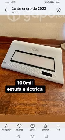 Estufa toyotomi eléctrica