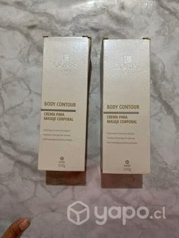 Crema para masajes corporales