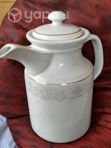 Antigua cafetera loza penco ,1 litro,Deco vintage