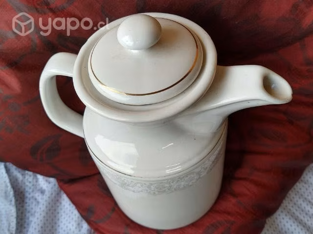 Antigua cafetera loza penco ,1 litro,Deco vintage