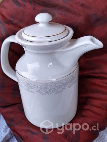 Antigua cafetera loza penco ,1 litro,Deco vintage