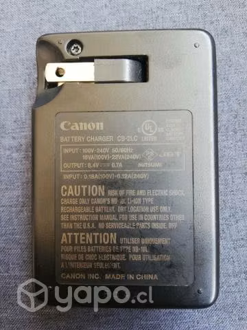 Pack Cargador + Bateria Camara fotografica