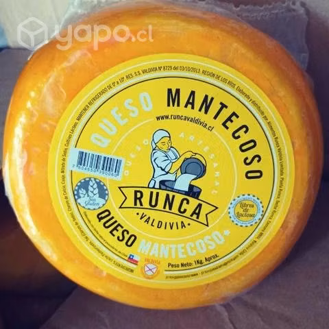 Queso mantecoso artesanal sin lactosa, ni gluten