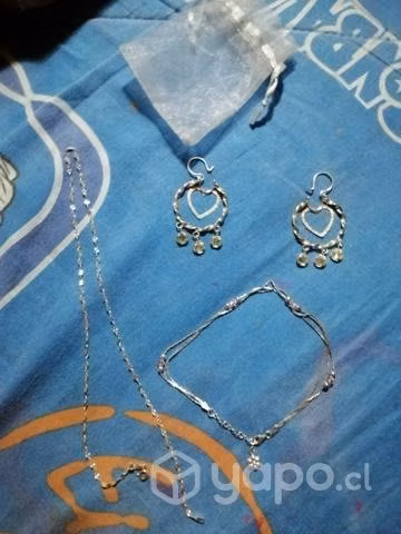 Set joyería bañado en plata - Imagen 2