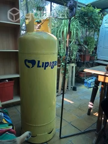 Balón de gas con instalación