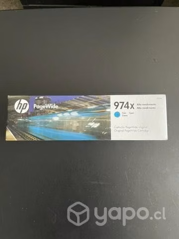 Tinta HP 974x Cyan Original