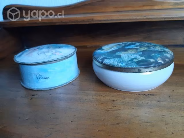 Envases antiguos de polveras perfumería - Imagen 2